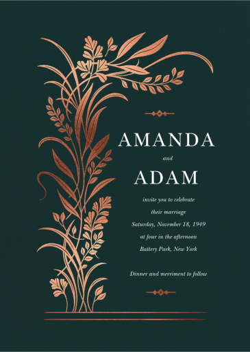 Margent - Wedding Invitation by Paperless Post