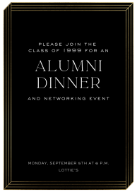 Dimensional - Alumni Event Invitation by Paperless Post