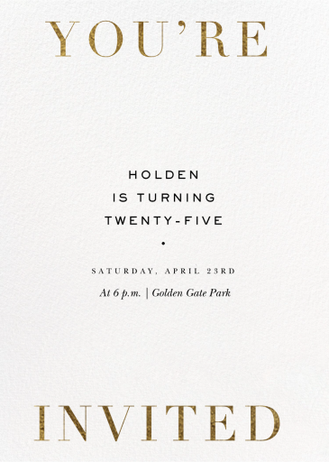 Endlong - Conference Invitation by Paperless Post