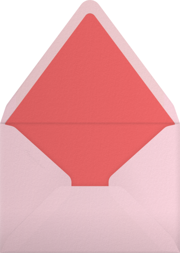 Ribbon Script - Paper Source Envelope