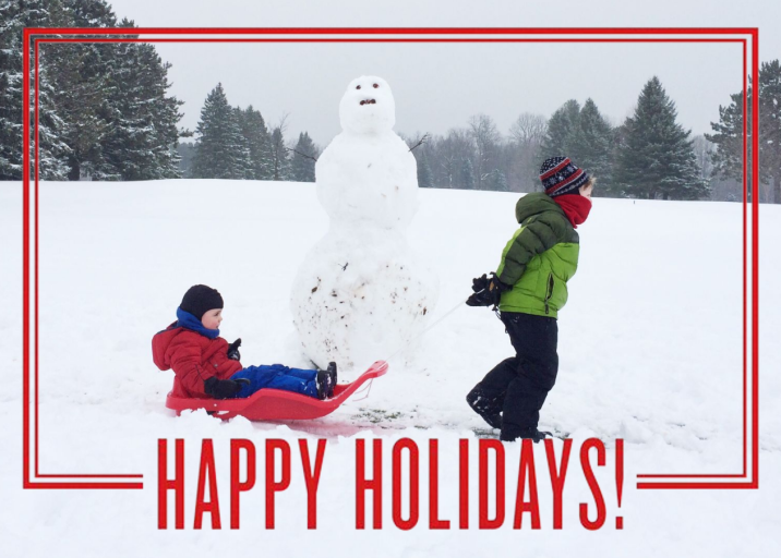 Christmas Exclamation - Holiday Card by Jonathan Adler