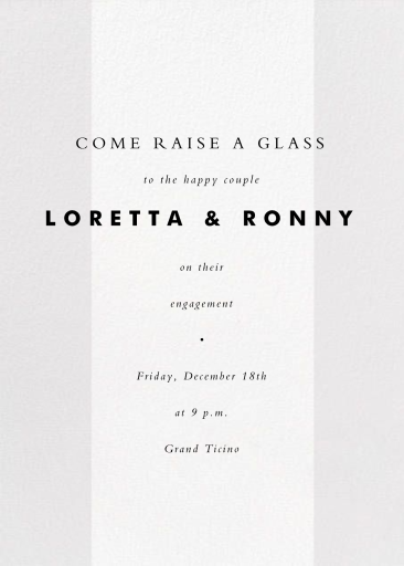 Quarto - Engagement Party Invitation by Paperless Post