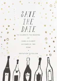 Uncorked - Save the Date by Mr. Boddington's Studio