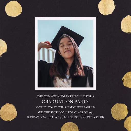 Reese (Photo) - Graduation Party Invitation by Sugar Paper
