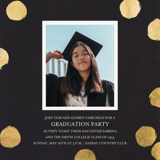 Reese (Photo) - Celebration Invitation by Sugar Paper