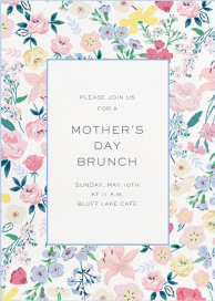 Garden Splendor - Mother's Day Invitation by Meri Meri