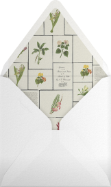 Tropical Garden - Oscar de la Renta Envelope