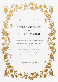 Gilded Petals by  Monique Lhuillier