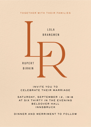 Big Time - Wedding Invitation by Paperless Post