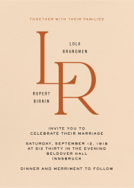 Big Time - Wedding Invitation by Paperless Post