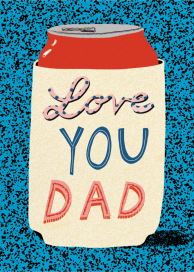 Nice and Koozie - Father's Day Card by Carolyn Suzuki Studio