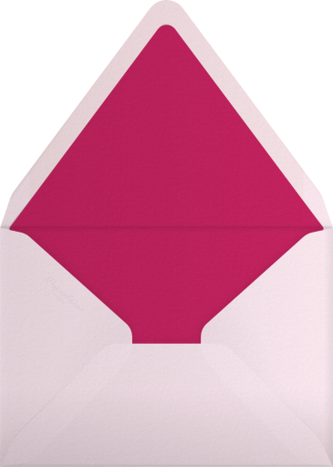 Sugar Stripe - Paperless Post Envelope