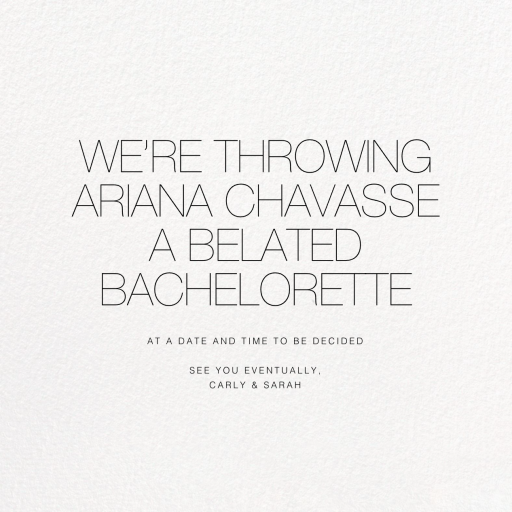 Ivory Plain by Paperless Post