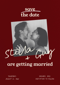 A Nice Ring to It - Save the Date by Paperless Post
