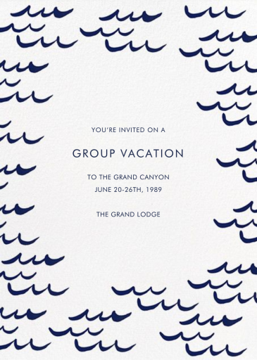 Tisbury - Get-Together Invitation by Linda and Harriett