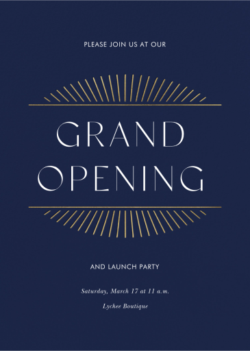 Rise Up - Launch Party Invitation by Paperless Post