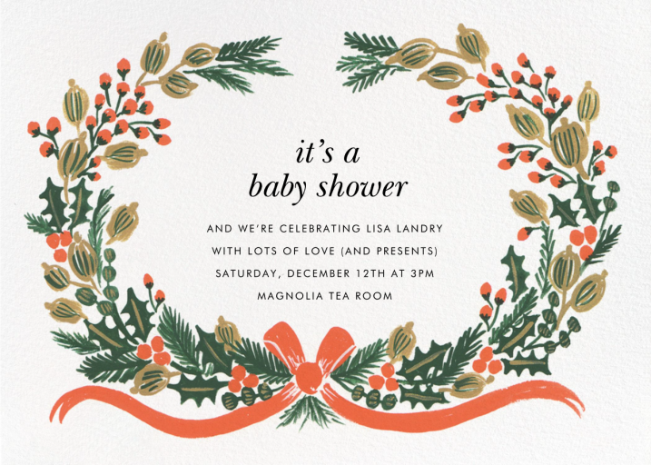 Holiday Greens by Rifle Paper Co.