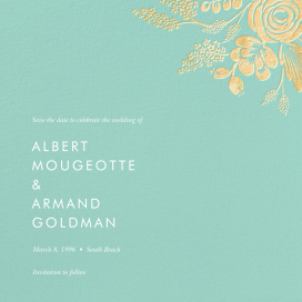 Heather and Lace (Save the Date) by Rifle Paper Co.