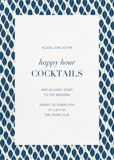 Mille Feuille - Happy Hour Invitation by Paperless Post
