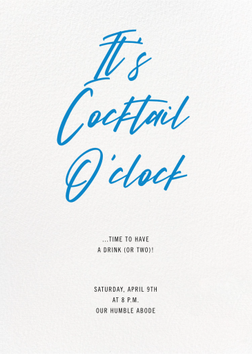 Handwritten Scrawl - Invitation by Paperless Post