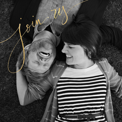 Join Us (Photo) - Save the Date by Linda and Harriett