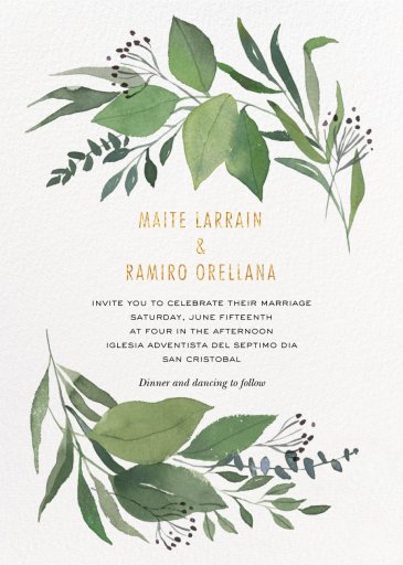 Laurel - Wedding Invitation by Paperless Post