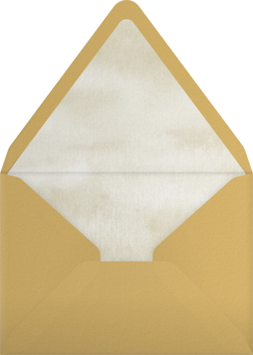 Watercolor Garden Floral - Paper Source Envelope