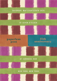 Blocco di Colore - Invitation by Lisa Corti