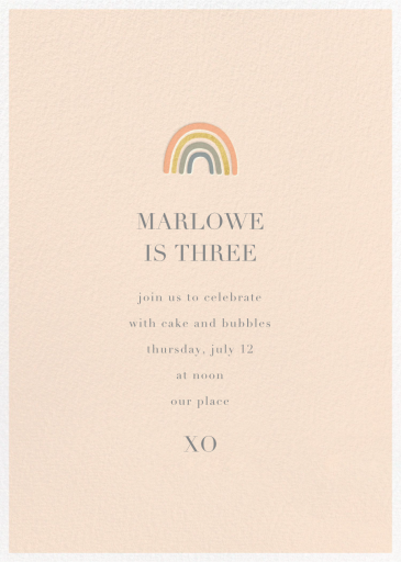 Mini Rainbow by Sugar Paper