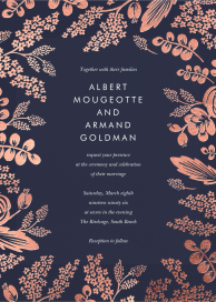 Heather and Lace - Wedding Invitation by Rifle Paper Co.