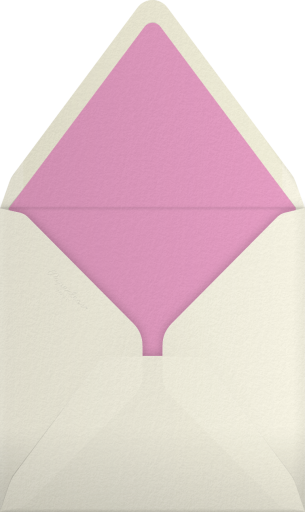 Floral Study - Oscar de la Renta Envelope