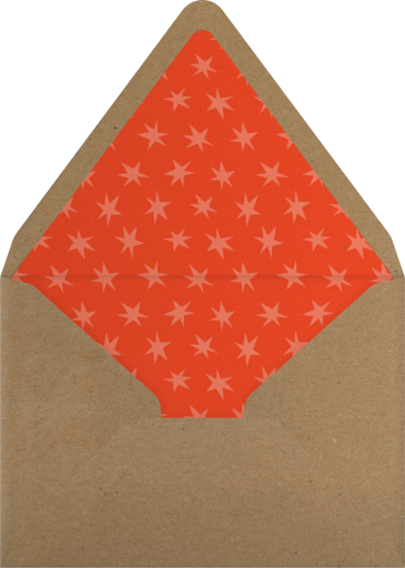 Squiggle Line Frame - Paperless Post Envelope