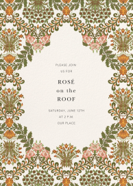 Floral Damask - Party Invitation by Oscar de la Renta