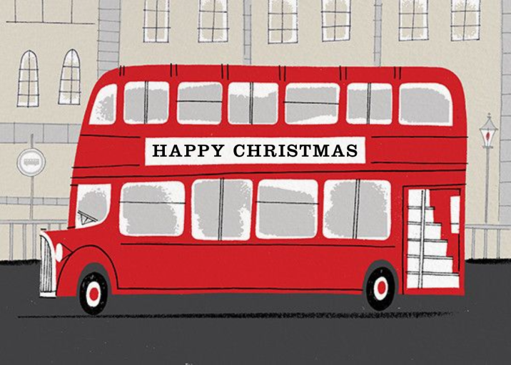 Next Stop: Christmas (UK) - Greeting Card by Paperless Post