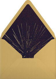 Festive Fireworks - Paperless Post Envelope