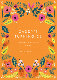 Folk Floral - Birthday Invitation by Rifle Paper Co.