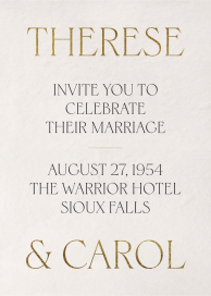 Golden Couple by Paperless Post