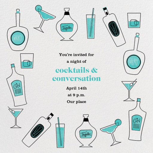 Mini Bar - Party Invitation by Paperless Post