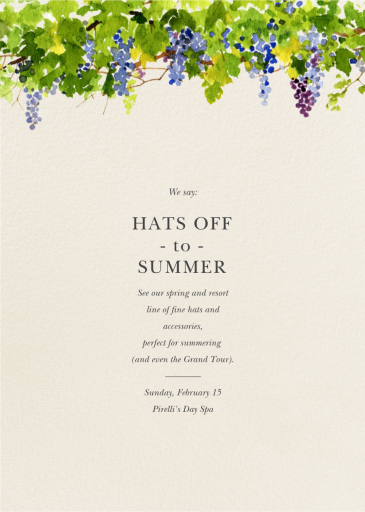 Napa - Invitation by Felix Doolittle