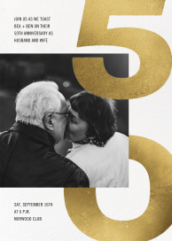 Kaboom Photo - 50th Anniversary Invitation by Paperless Post