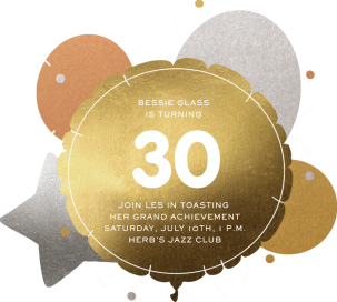 Blown Away - Birthday Invitation by Paperless Post