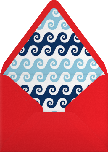 Day at the Marina - Jonathan Adler Envelope