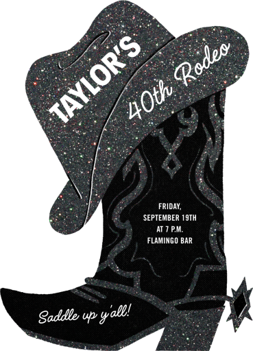 Rodeo - Birthday Invitation by Paperless Post