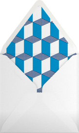Deco Cubes - Jonathan Adler Envelope
