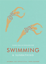 Bathing Beauties - Invitation by Paperless Post