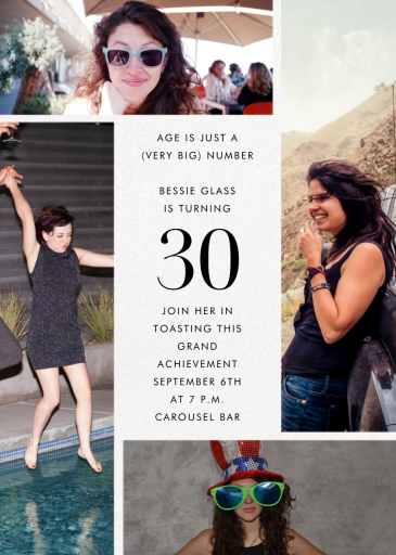 Quad - Announcement by Paperless Post