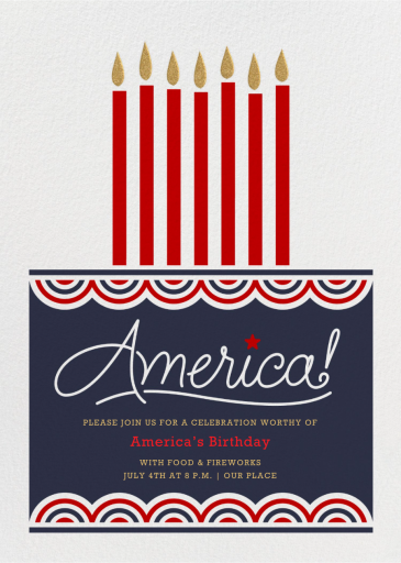 Happy Birthday, America - Invitation by Paperless Post
