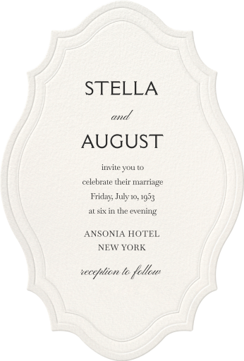 Pendant Trim - Wedding Invitation by Paperless Post
