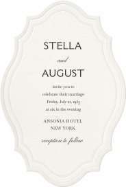 Pendant Trim - Wedding Invitation by Paperless Post