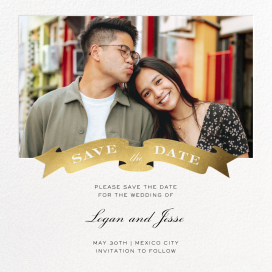 TBT Save the Date by Cheree Berry Paper & Design